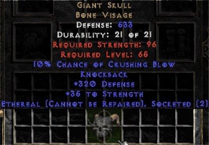 Giant Skull - Ethereal - Europe HC Ladder