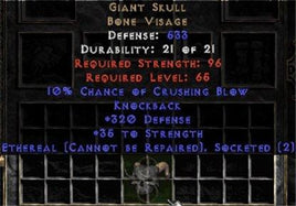 Giant Skull - Ethereal - East HC Ladder