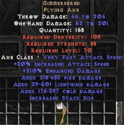 Gimmershred 170%+ ED - East HC Ladder