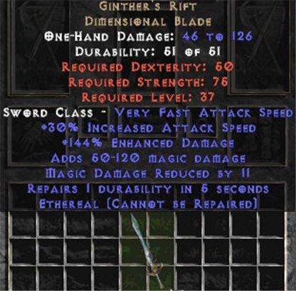 Ginther's Rift - Ethereal - Unid - East Non-Ladder