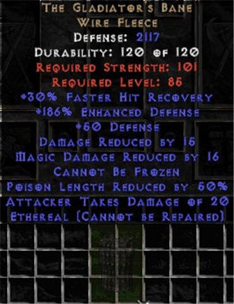 The Gladiator's Bane - Ethereal - West Non-Ladder