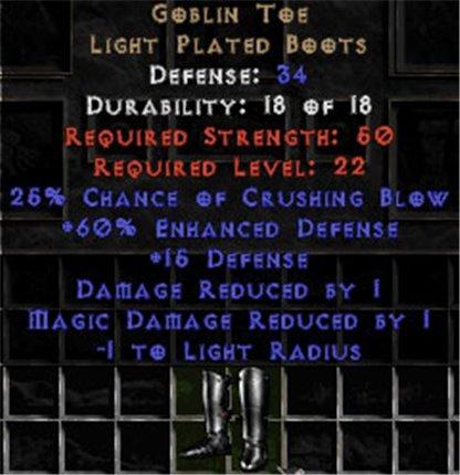 Goblin Toe - West Non-Ladder