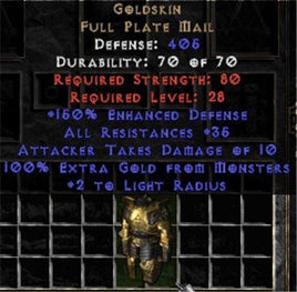 Goldskin - Europe HC Ladder
