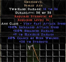 Goreshovel - +50% ED - Perfect - East Ladder
