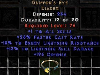 Griffon's Eye - 18-19% ELR/13-14% LSD - East HC Ladder