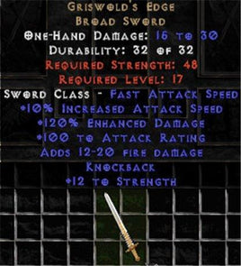 Griswold's Edge - East HC Ladder