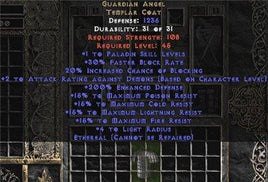 Guardian Angel - Ethereal - 200% ED - Perfect - West Non-Ladder