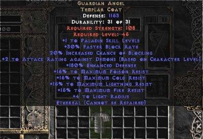Guardian Angel - Ethereal - East Non-Ladder