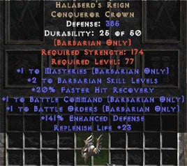 Halaberd's Reign +1 BO - East Ladder