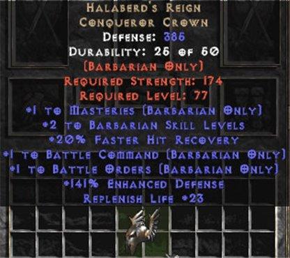 Halaberd's Reign +1 BO - East HC Ladder