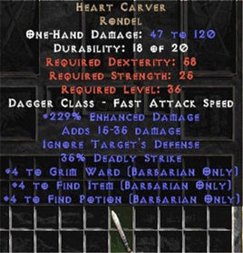 Heart Carver - Europe Ladder