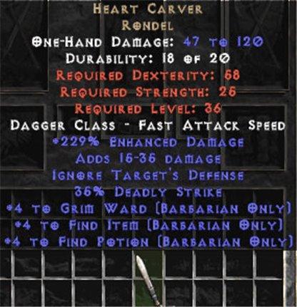 Heart Carver - Europe Non-Ladder