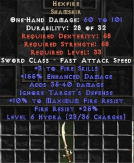 Hexfire - East HC Ladder