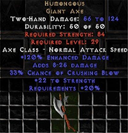 Humongous - +120% ED - Europe Ladder