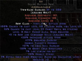 Ice Grand Matron Bow - 3 B&C - 140-189% ED & 30% CSD - West Non-Ladder