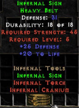Infernal Sign - West Non-Ladder