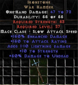 Ironstone - West Non-Ladder