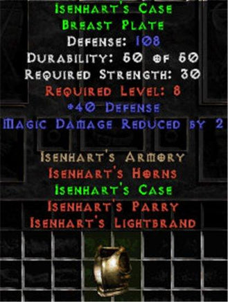 Isenhart's Case - East HC Ladder