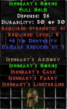 Isenhart's Horns - West Non-Ladder