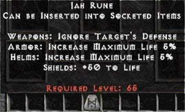 Jah Rune - East HC Ladder