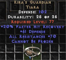 Kira's Guardian 70% Resist All - West Non-Ladder