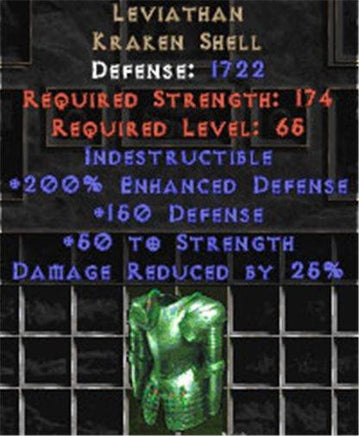 Leviathan - 25% DR & 50 Str - West Non-Ladder