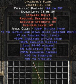 Lycander's Flank - West Non-Ladder
