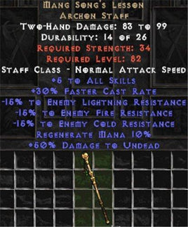 Mang Song's Lesson -15% to All - East HC Ladder