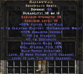 Marrowwalk +1 Skeleton Mastery - West Non-Ladder