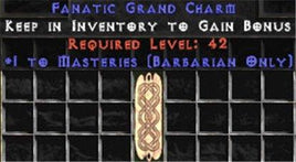 Barbarian Combat Masteries GC (plain) - Europe Non-Ladder