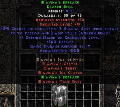 M'avina's Embrace - 12 MDR - Europe HC Ladder