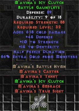 M'avina's Icy Clutch - West Ladder