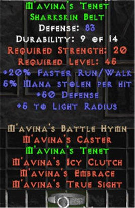 M'avina's Tenet - East HC Ladder