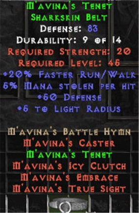 M'avina's Tenet - East HC Ladder