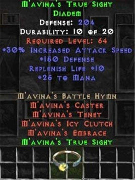 M'avina's True Sight - West Non-Ladder