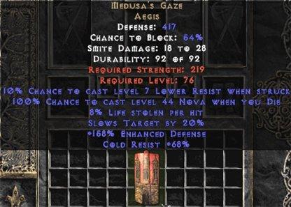 Medusa's Gaze - Europe Ladder