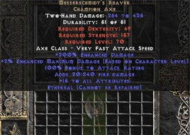 Messerschmidt's Reaver - Ethereal - Europe HC Ladder