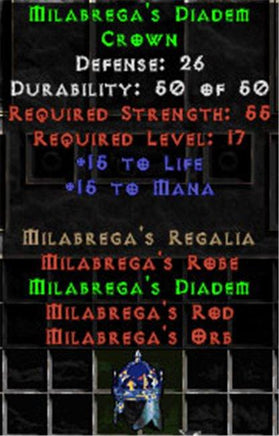 Milabrega's Diadem - 25-44 Def - West Ladder