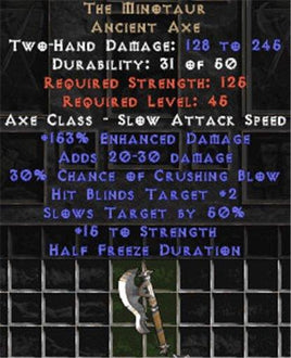 The Minotaur - West Non-Ladder