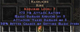 2 x Nagelring - 30% MF - East Non-Ladder
