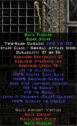 Naj's Puzzler - West Non-Ladder