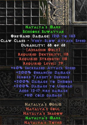 Natalya's Mark - East HC Ladder
