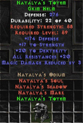 Natalya's Totem - +20 All Res - West Non-Ladder