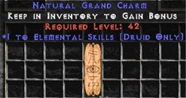 Druid Elemental Skills GC (plain) - Europe Non-Ladder