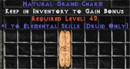 Druid Elemental Skills GC (plain) - West Ladder