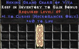Necromancer Curses w/ 40 Life GC - West Non-Ladder