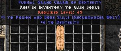 Necromancer Poison & Bone Skills w/ 6 Dex GC - West Ladder