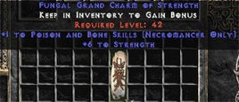 Necromancer Poison & Bone Skills w/ 6 Str GC - East Ladder