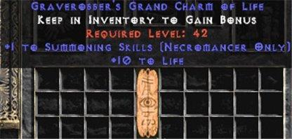 Necromancer Summoning Skills w/ 10-20 Life GC - East HC Ladder
