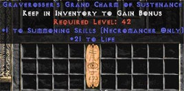 Necromancer Summoning Skills w/ 21-29 Life GC - West Non-Ladder